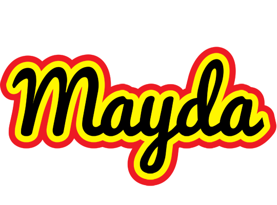 Mayda flaming logo