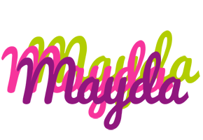 Mayda flowers logo