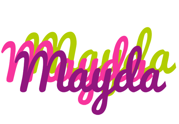 Mayda flowers logo