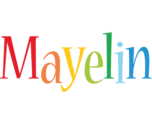 Mayelin birthday logo