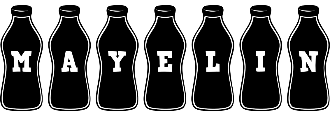 Mayelin bottle logo
