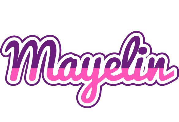 Mayelin cheerful logo