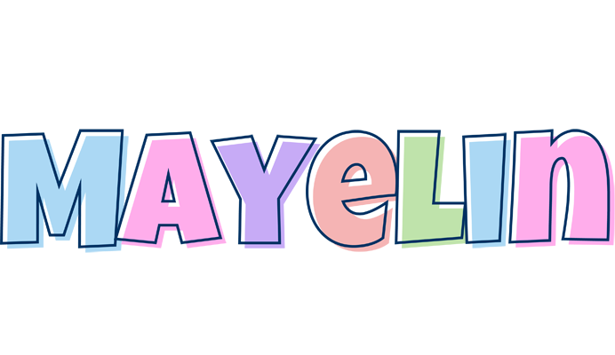 Mayelin pastel logo