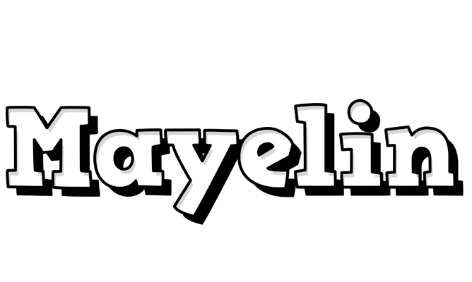 Mayelin snowing logo