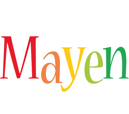 Mayen birthday logo