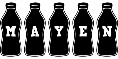 Mayen bottle logo