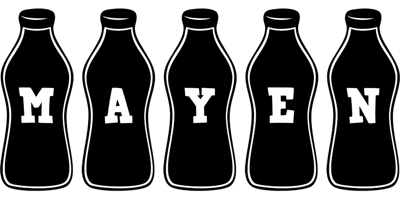 Mayen bottle logo