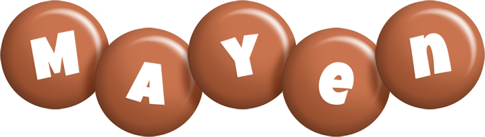 Mayen candy-brown logo