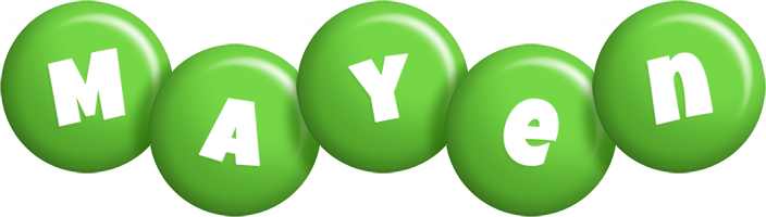 Mayen candy-green logo