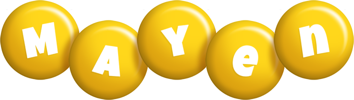 Mayen candy-yellow logo