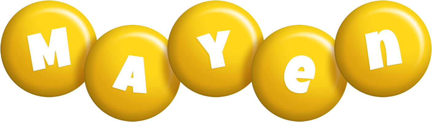 Mayen candy-yellow logo