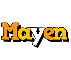 Mayen cartoon logo