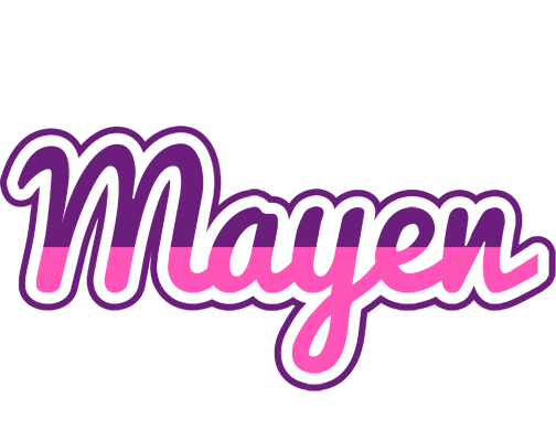 Mayen cheerful logo