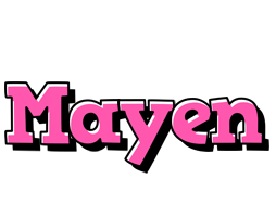 Mayen girlish logo