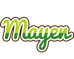 Mayen golfing logo