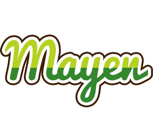 Mayen golfing logo