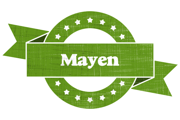 Mayen natural logo