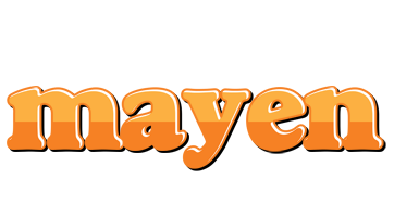 Mayen orange logo