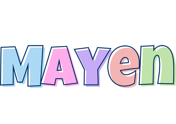 Mayen pastel logo