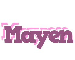 Mayen relaxing logo