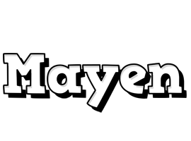 Mayen snowing logo