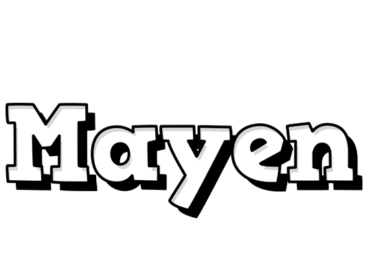 Mayen snowing logo