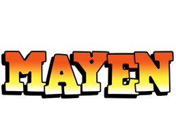 Mayen sunset logo