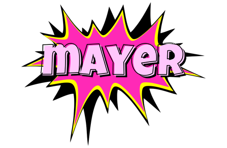 Mayer badabing logo
