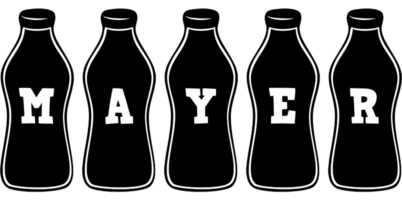 Mayer bottle logo