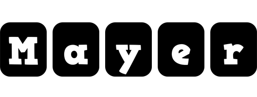 Mayer box logo