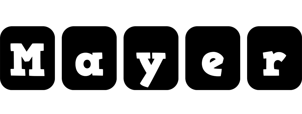 Mayer box logo