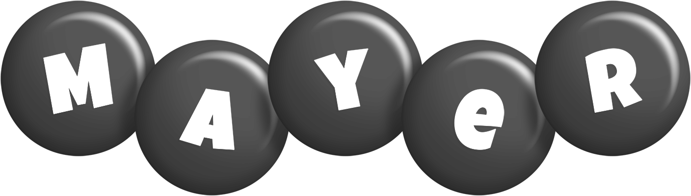 Mayer candy-black logo