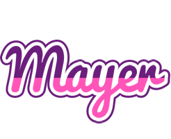 Mayer cheerful logo