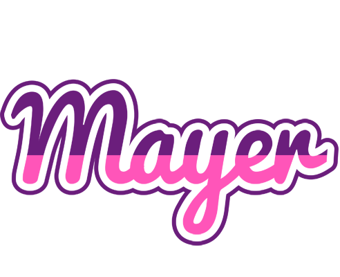Mayer cheerful logo