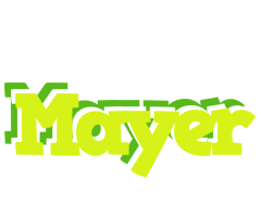 Mayer citrus logo