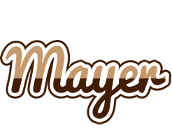 Mayer exclusive logo