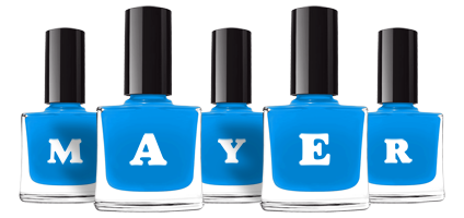 Mayer glossy logo