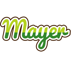 Mayer golfing logo