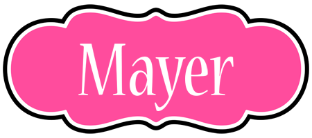 Mayer invitation logo