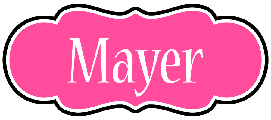 Mayer invitation logo