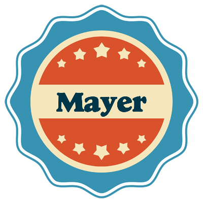 Mayer labels logo