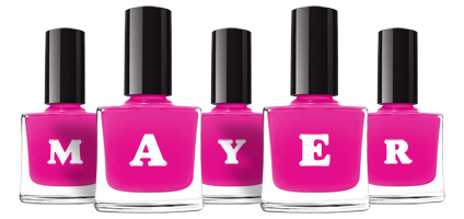 Mayer nails logo