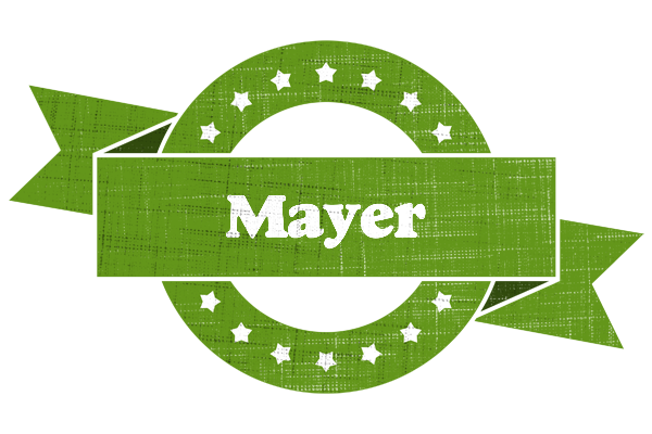 Mayer natural logo