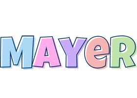 Mayer pastel logo