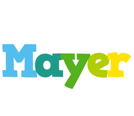 Mayer rainbows logo