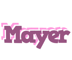Mayer relaxing logo