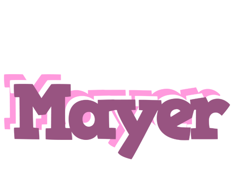 Mayer relaxing logo