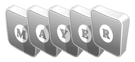 Mayer silver logo