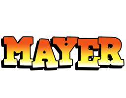 Mayer sunset logo