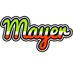 Mayer superfun logo
